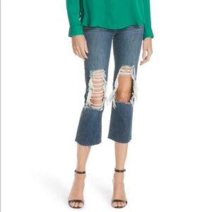 NEW • L’agence • Jordan High Rise Cropped Jeans 28